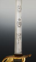 Photo 10 : SABER OF THE KING'S BODY GUARDS, model 1814, Restoration. 26546