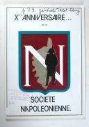 Photo 1 : Dixième anniversaire de la société napoléonienne 