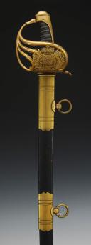 Photo 1 : SABER OF THE KING'S BODY GUARDS, model 1814, Restoration. 26546
