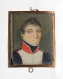 SOLDIER OF THE NATIONAL GUARD, First Empire: miniature portrait. 17157