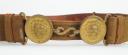 FIRST OFFICER DRESS BELT FOR CARRYING A SABER OR SWORD, model 1922, Third Republic. 29222