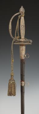 OFFICER'S SWORD WITH SILVER MOUNTS, Former Monarchy, Reign of Louis XVI, circa 1775-1780. 30628