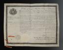 LETTRE DE CHEVALIER DE L'ORDRE ROYAL ET MILITAIRE DE SAINT-LOUIS EN FAVEUR DU SIEUR JEAN BAPTISTE LOUIS DE VALLIER, Chef d’Escadron aux Dragons du Doubs, Paris le 20 Janvier 1819. 32720