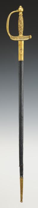 ÉPÉE DE SOUS OFFICIER DE GENDARMERIE, modèle 1872, lame 1887, Troisième République. 29600