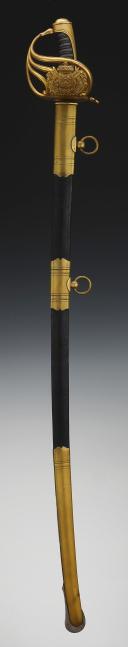 Photo 2 : SABER OF THE KING'S BODY GUARDS, model 1814, Restoration. 26546