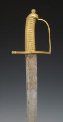 Photo 2 : SABRE D'INFANTERIE D'UN SOUS-OFFICIER DE RÉGIMENT D'INFANTERIE, dit briquet, modèle 1776, Ancienne Monarchie. 29296