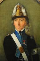 Photo 3 : Portrait of a captain of the Légion de Mirabeau, of the Armée de Condé, circa 1792-1793, French Revolution.