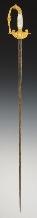 Photo 10 : ÉPÉE DE LUXE D'OFFICIER, Premier Empire. 32779