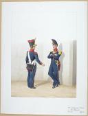 1828. Infanterie de Ligne. Fusiliers, Officier (26è Régiment)
