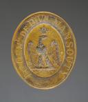CACHET À CIRE DU GÉNÉRAL DE DIVISION NANSOUTY, Premier Empire. 31660C