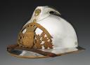 Photo 2 : CASQUE DE SAPEURS-POMPIERS DE LA COMMUNE DE SCHILTIGHEIM, modèle du 5 octobre 1933, Cinquième République. 24481