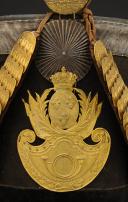 Photo 2 : SHAKO D'OFFICIER D'ÉTAT-MAJOR DE VOLTIGEURS D'INFANTERIE, modèle 1816, Restauration. 14471BIS