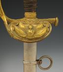 Photo 2 : ÉPÉE À CISELURE D'OFFICIER SUPÉRIEUR DU GÉNIE, modèle 1872, Troisième République. 29595