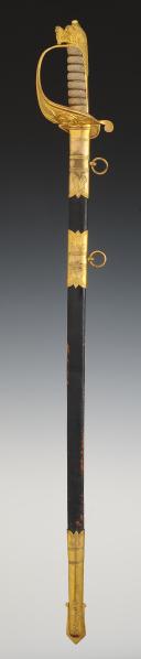 Photo 2 : Officer's saber from the Chinese Navy for the Beiyang Fleet, Late 19th century. 32672