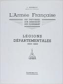 Photo 3 : L'ARMEE FRANCAISE Planche No 12 - LEGIONS DEPARTEMENTALES - L. Rousselot