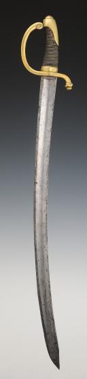 Photo 3 : INFANTRY SABRE TYPE OF THE IMPERIAL GUARD known as the "briquet", model 1804, First Empire. 29297