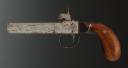 Photo 3 : PISTOLET À PERCUSSION DE POCHE À BALLE FORCÉE, Seconde moitié du XIXème siècle. 33562