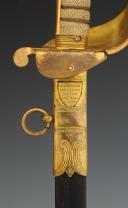 Photo 3 : Officer's saber from the Chinese Navy for the Beiyang Fleet, Late 19th century. 32672