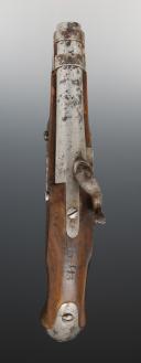 Photo 4 : GENDARMERIE PISTOL, MANUFACTURED BY ROYAL ARSENAL OF MAUBEUGE, model Year 9, Restoration period. 29884R