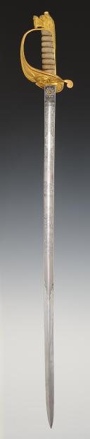 Photo 4 : Officer's saber from the Chinese Navy for the Beiyang Fleet, Late 19th century. 32672
