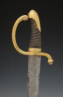 Photo 5 : INFANTRY SABRE TYPE OF THE IMPERIAL GUARD known as the "briquet", model 1804, First Empire. 29297