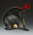 Photo 5 : CASQUE D'ESSAI DU 45ème RÉGIMENT D'INFANTERIE DE LIGNE, type 1836, Monarchie de Juillet (1836-1837). 27704