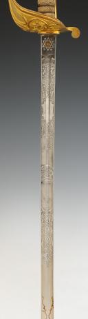 Photo 5 : Officer's saber from the Chinese Navy for the Beiyang Fleet, Late 19th century. 32672