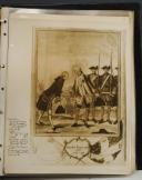 TROOPS OF THE KING - French and Foreign Infantry - year 1757: photocopies Table of contents (by order of the pike of the Uniforms of French and Foreign Infantry Regiments). Description of colors in typewritten text. 142 black and white photographs depicting the original plates. 5472/5473