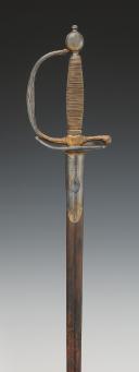 Sword of the King's Guards attributed to Count d'Oilliamson, used in the former monarchy and reused in 1815 during the Restoration. 29812.