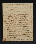LETTRE AUTOGRAPHE SIGNÉE PIERRE GALOUX, voltigeur au 16ème régiment d'infanterie légère, 4ème bataillon, À SON PÈRE JEAN-BAPTISTE GALOUX, demeurant à Clamecy (Nièvre), le 10 août 1812. 18855-7