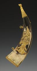 POWDER FLASK FROM THE REIGN OF FREDERICK II OF PRUSSIA, Circa 1740-1786. 33166