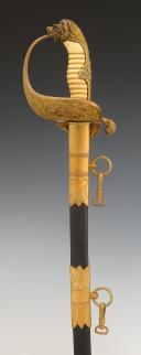 SABRE D'OFFICIER DE LA MARINE DE GUERRE PRUSSIENNE, modèle 1874, Fin XIXème - Début XXème siècle. 32652