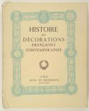 Photo 1 : R. Anchel et P.F Caillé - Histoire des décorations françaises contemporaines