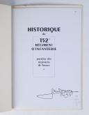 Photo 2 : Historique du 152ème Régiment d’Infanterie 