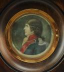 Photo 2 : OFFICIER DE DRAGONS VERS 1791 : Portrait miniature, Révolution.