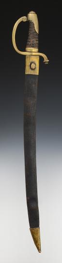 Photo 2 : IMPERIAL GUARD INFANTRY SWORD known as "briquet", reused by the National Guard, model 1804, Hundred Days Period. 29209