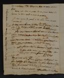 Photo 2 : LETTRE AUTOGRAPHE SIGNÉE PIERRE GALOUX, voltigeur au 16ème régiment d'infanterie légère, 4ème bataillon, À SON PÈRE JEAN-BAPTISTE GALOUX, demeurant à Clamecy (Nièvre), le 10 août 1812. 18855-7