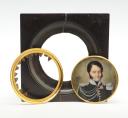 Photo 3 : CHAPON: BODYGUARD OF THE KING IN CASUAL DRESS, Miniature portrait, Restoration era. 29840