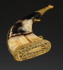 Photo 3 : POWDER FLASK FROM THE REIGN OF FREDERICK II OF PRUSSIA, Circa 1740-1786. 33166