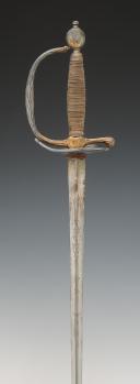 Photo 4 : ÉPÉE DES GARDES DU CORPS DU ROY attribué Comte d'OILLIAMSON, Ancienne Monarchie réutilisée en 1815, Restauration. 29812