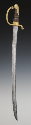 Photo 4 : IMPERIAL GUARD INFANTRY SWORD known as "briquet", reused by the National Guard, model 1804, Hundred Days Period. 29209