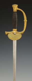 Photo 6 : ÉPÉE D'OFFICIER DE MARINE, modèle 1837 modifié 1957, Cinquième République. 29592