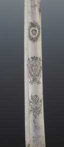 Photo 10 : GARDE DU CORPS OF MONSIEUR'S GUARD SABER, model 1814, Restoration period. 29261