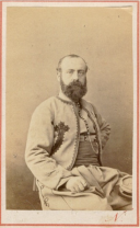 Photo 13 : UNIFORM OF PAUL COUNT de SAISY de KERAMPUIL, BATTALION LEADER OF THE PONTIFICAL ZOUAVES, Second Empire, 1868-1870. 27924/27927
