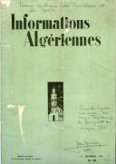 Informations algériennes