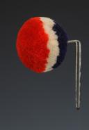 STAFF POMPOM FOR LIGHT CAVALRY SHAKO, 1874 model, Third Republic. 30685-5