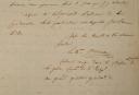 ACCEPTANCE LETTER OF RECRUITMENT TO THE REGIMENT OF HUSSARS OF THE IMPERIAL GUARD, First Empire, 1813. 22149