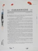 Photo 2 : L'ARMEE FRANCAISE Planche No 2 - CARABINIERS - L. Rousselot