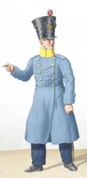 Photo 2 : 1828. Infanterie de Ligne.  Fusilier, Adjudant Sous-Officier (9è Régiment)