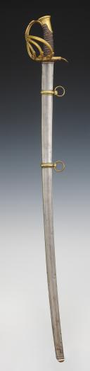 Photo 2 : GARDE DU CORPS OF MONSIEUR'S GUARD SABER, model 1814, Restoration period. 29261